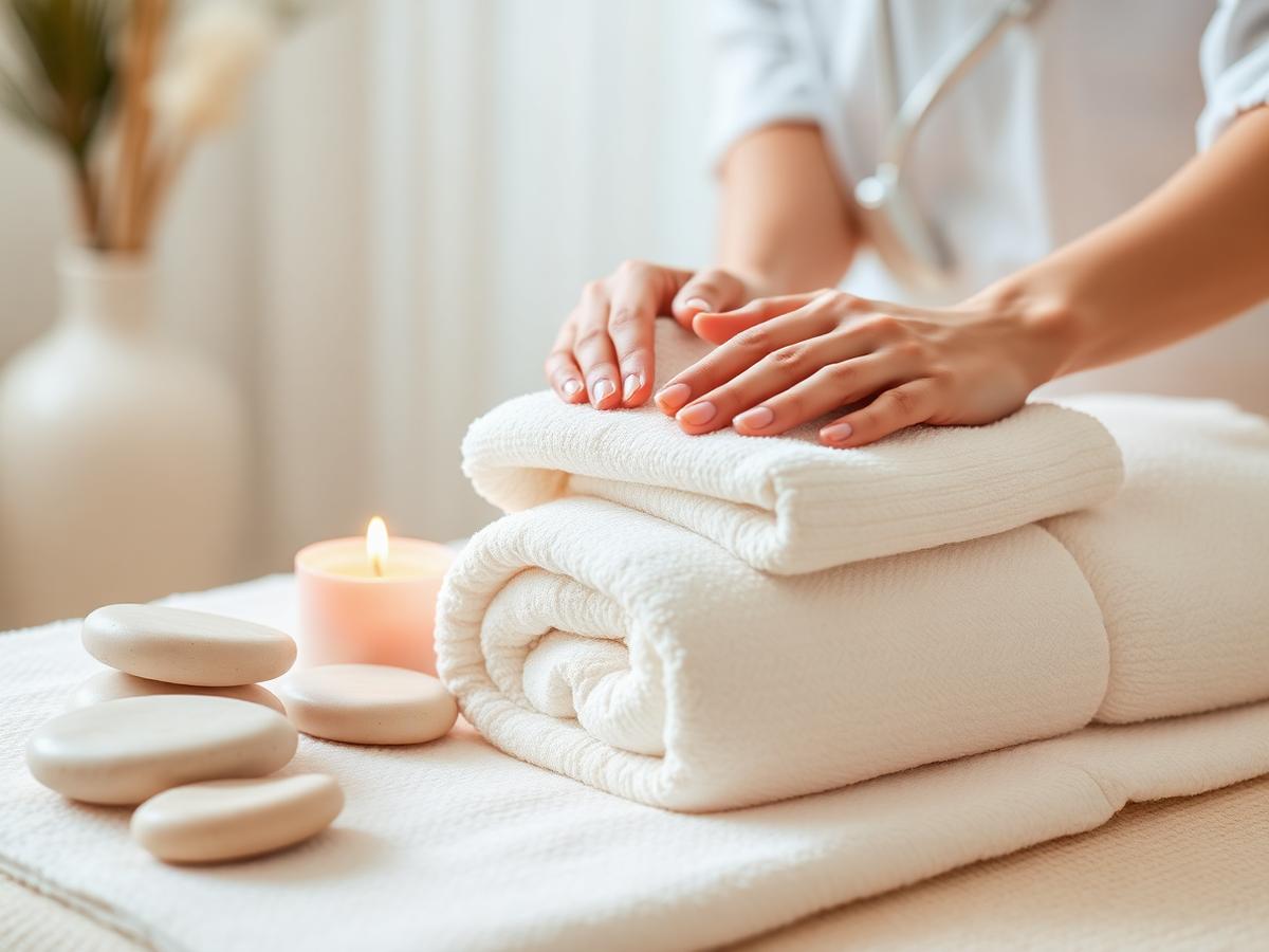 Professional spa care and fresh linens